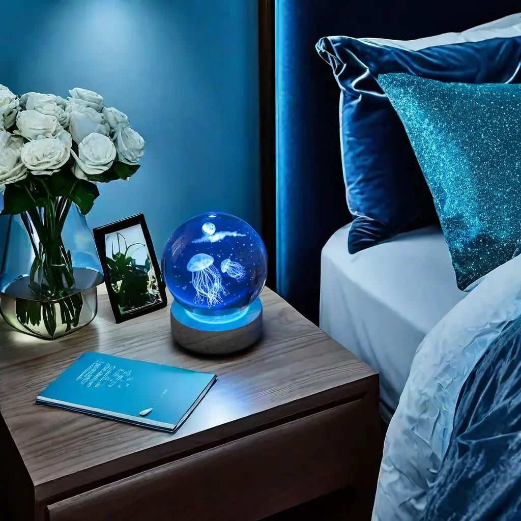 Lampe de chevet Cristal