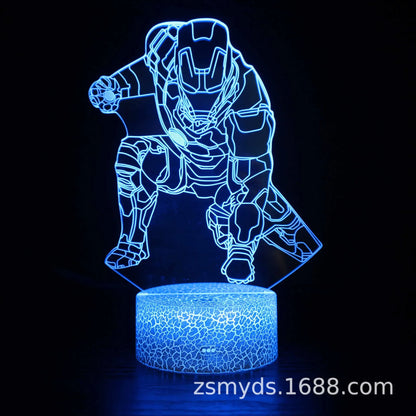 Lampe de chevet iron man