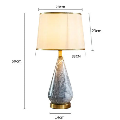 Lampe de chevet marbre
