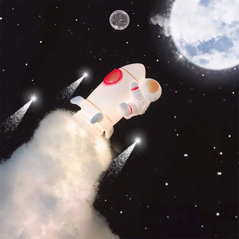 Lampe de chevet fusée