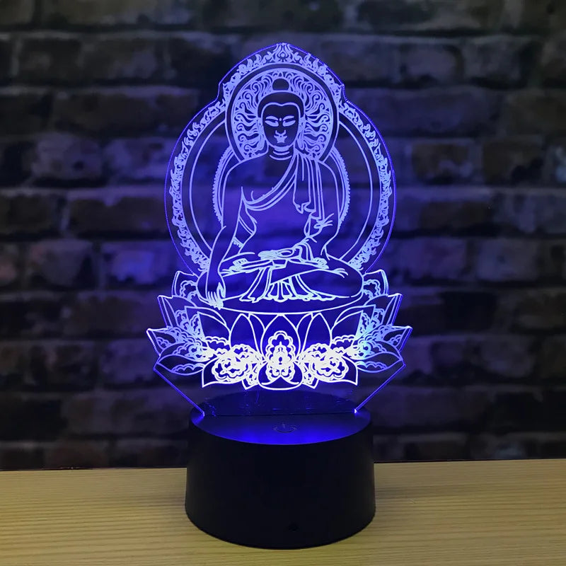 Lampe de chevet bouddha