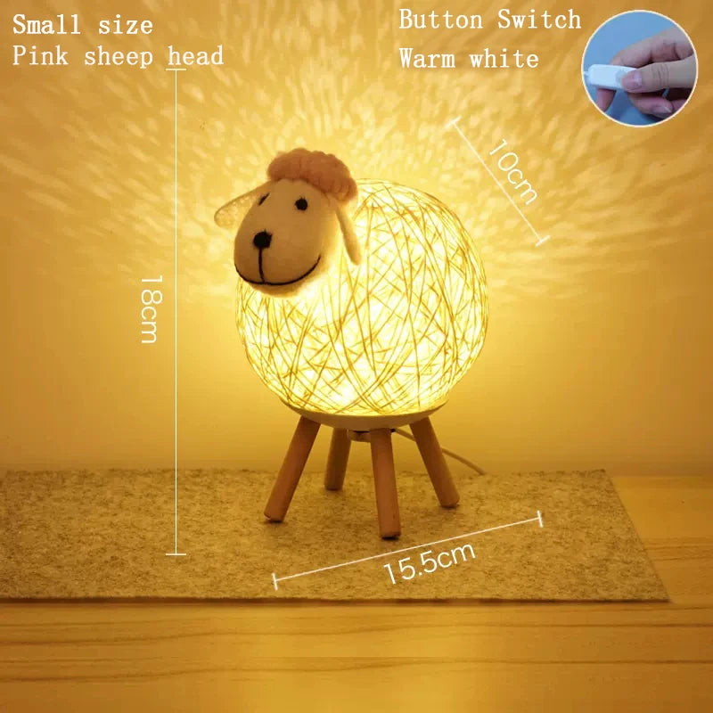 lampe de chevet mouton