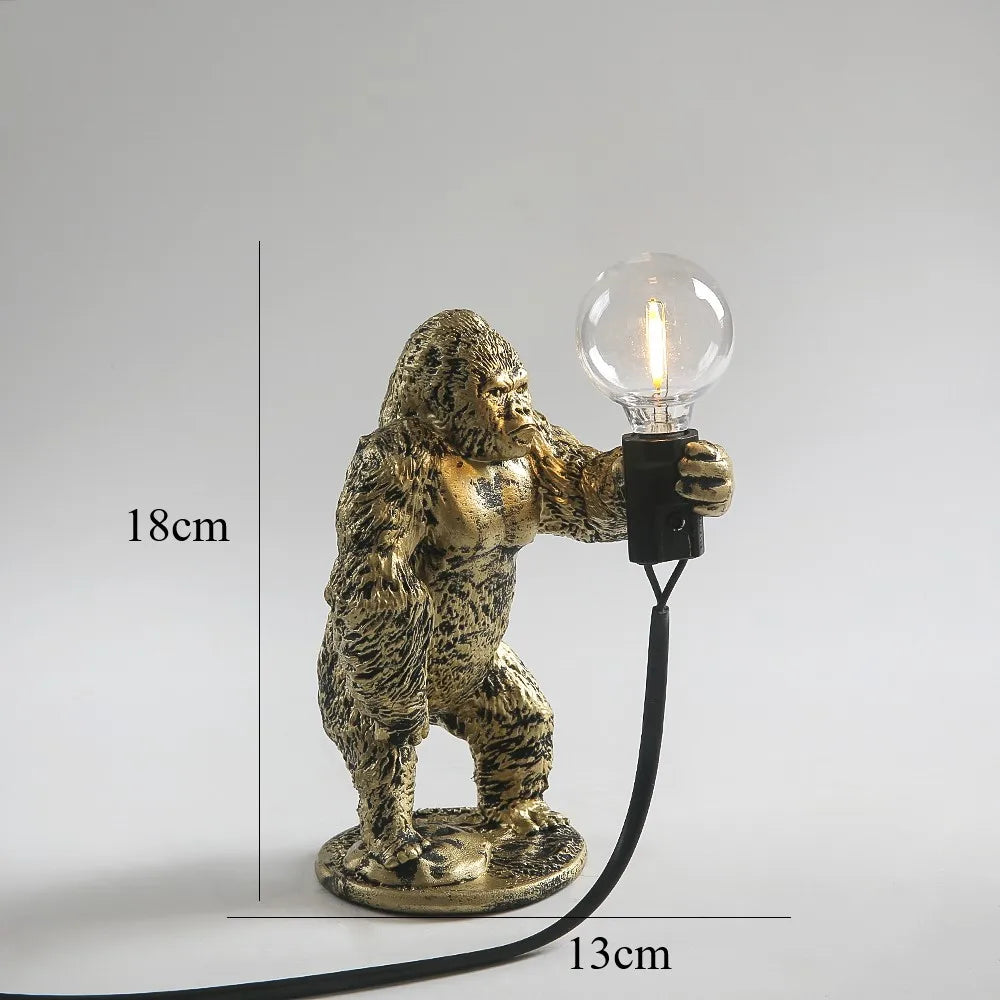 Lampe de chevet singe