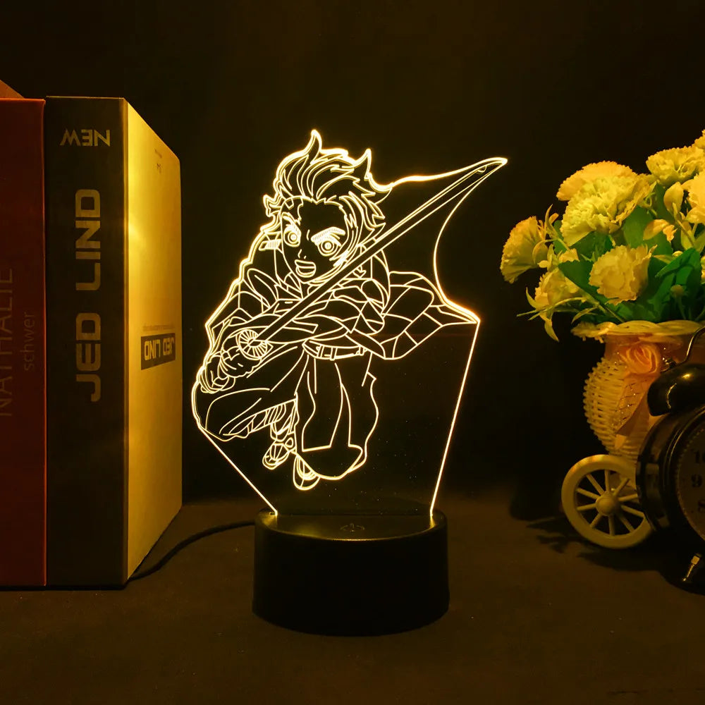 Lampe de chevet Demon Slayer