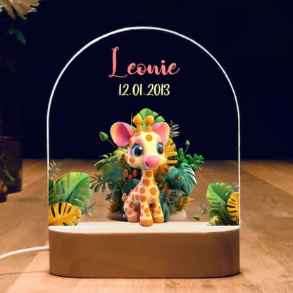 Veilleuse bébé personnalisé