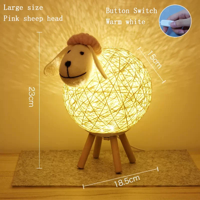 lampe de chevet mouton