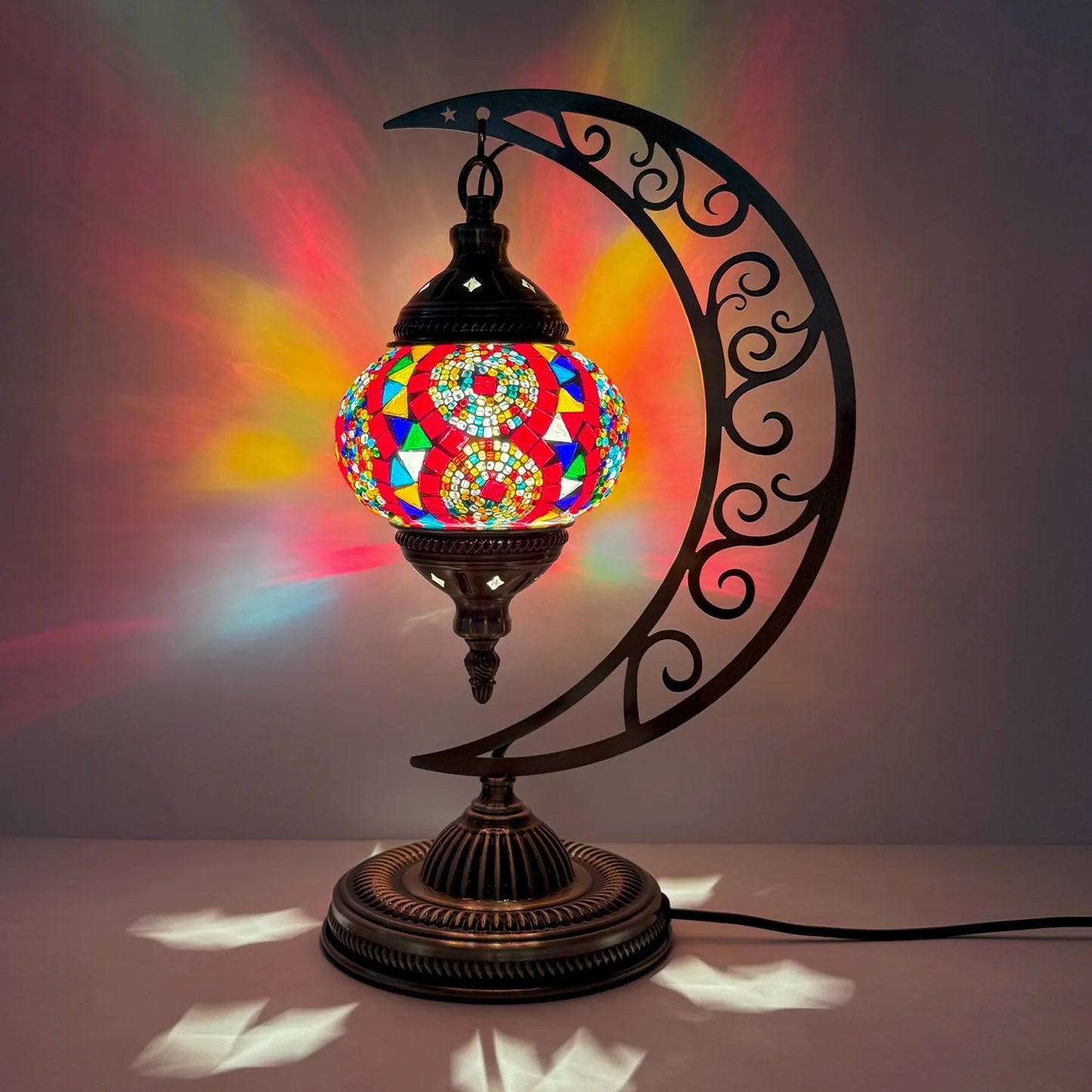 Lampe de chevet ethnique