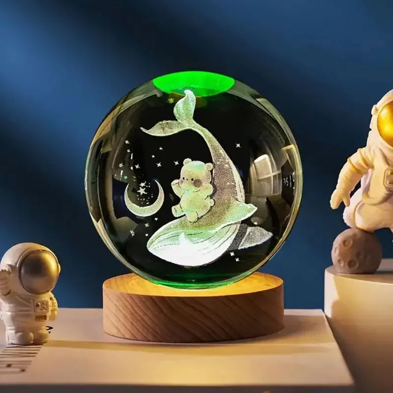 Lampe de chevet baleine