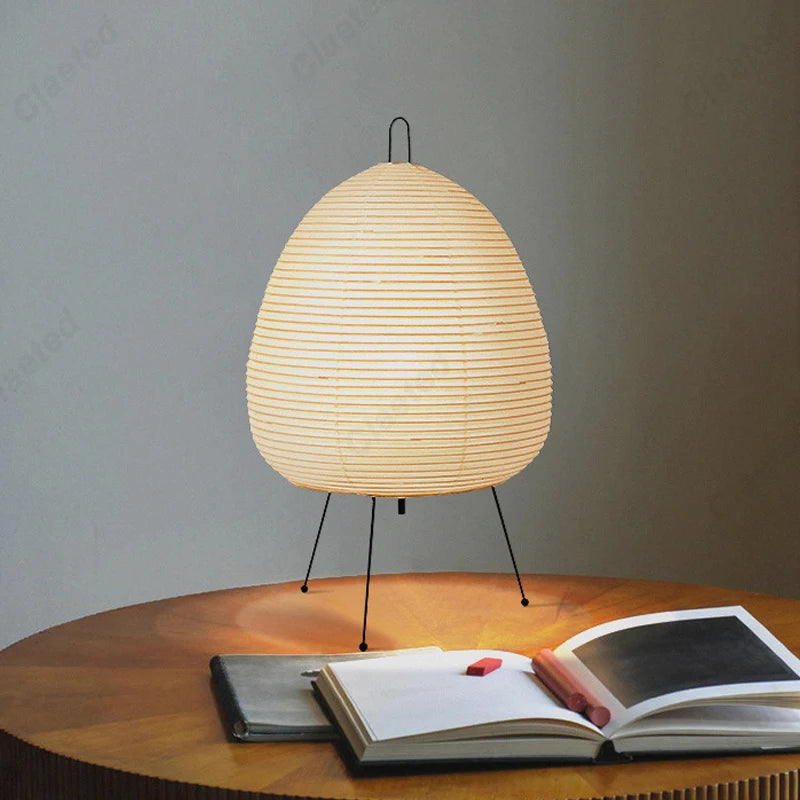 Lampe de chevet en papier