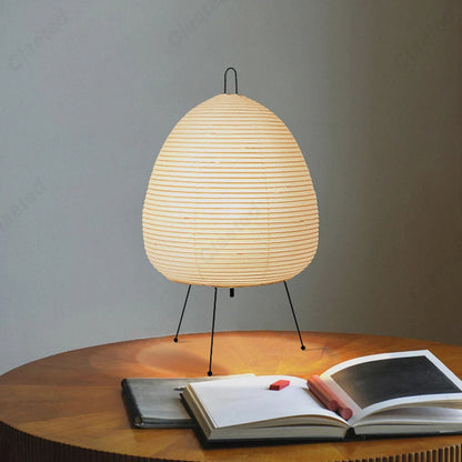 Lampe de chevet en papier