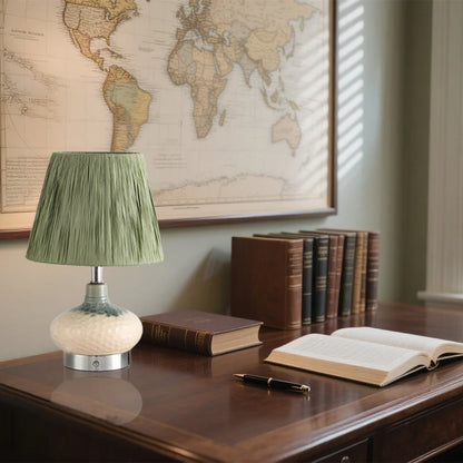 Lampe de chevet terre cuite