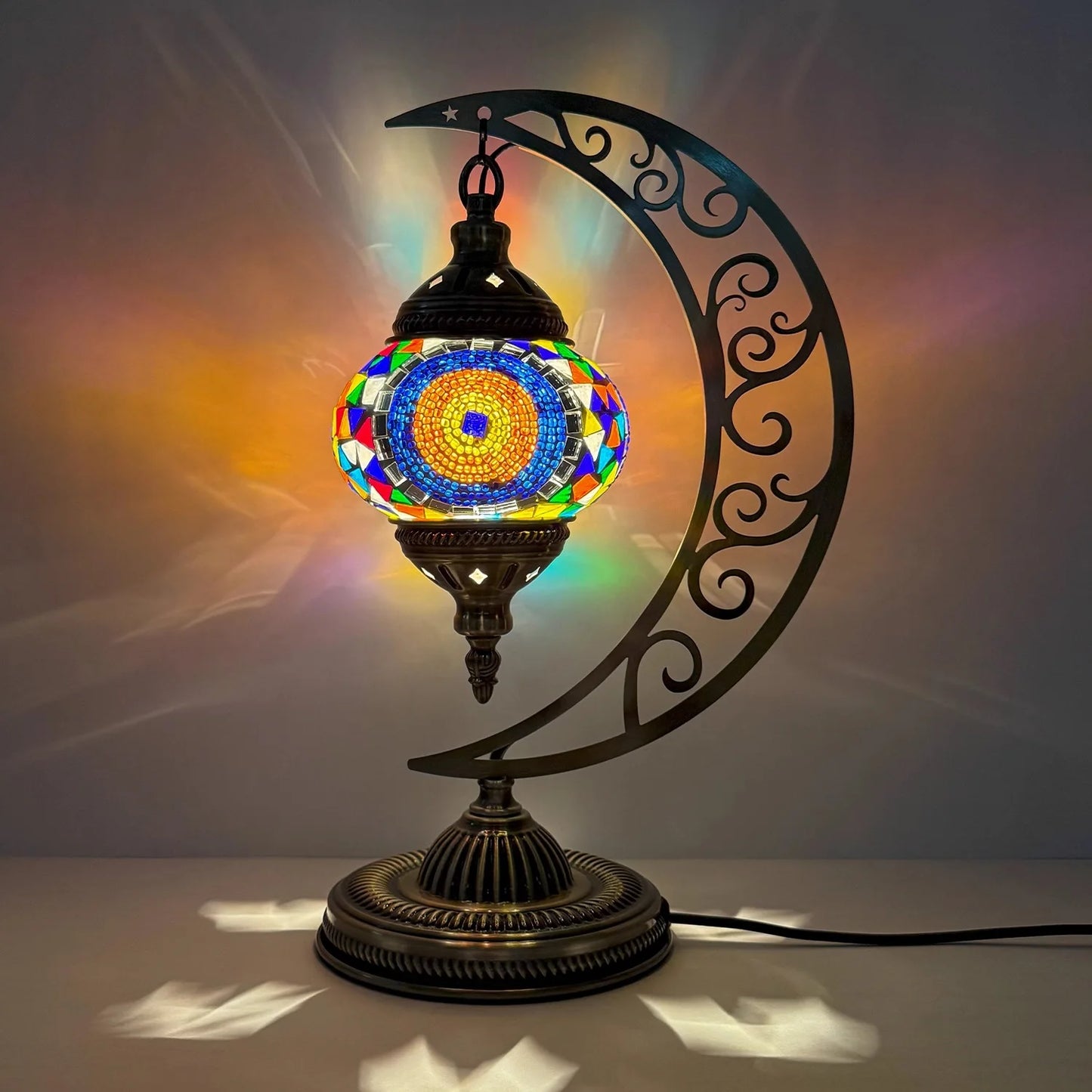 Lampe de chevet ethnique