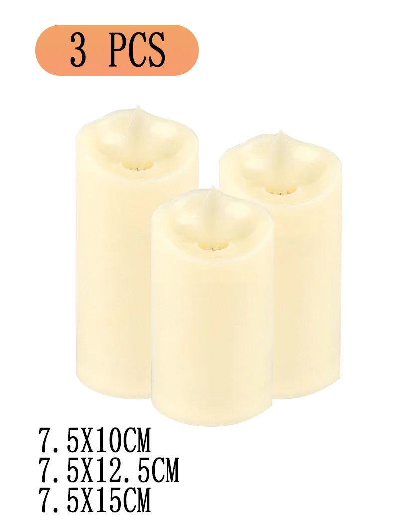 Lampe de chevet bougie