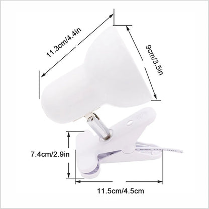 Lampe de chevet à pince