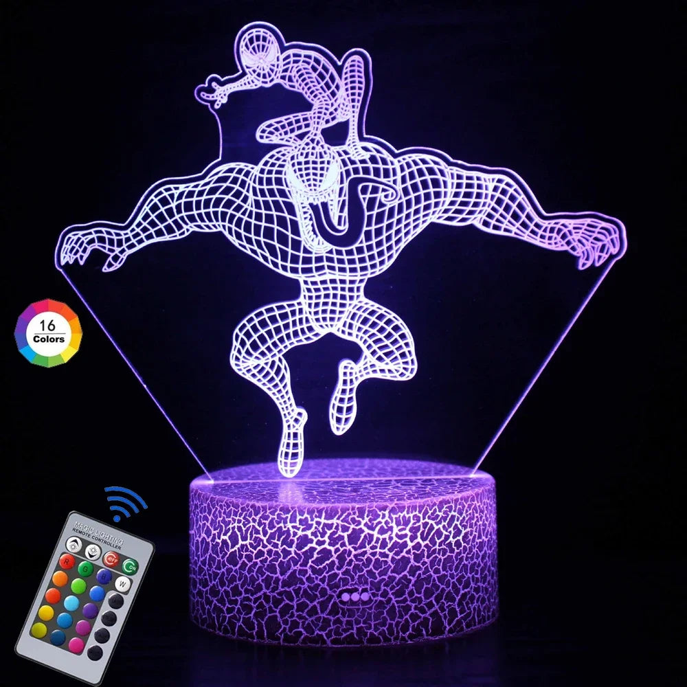 Lampe de chevet Spiderman