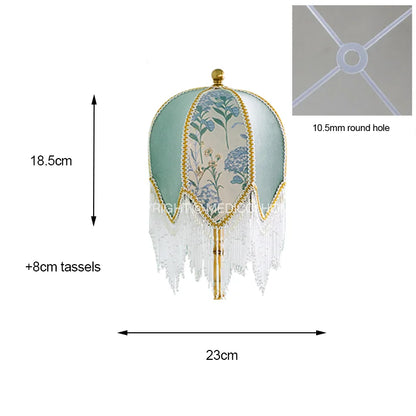 Lampe de chevet a pampille