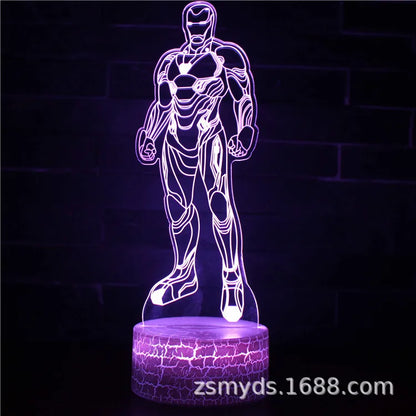 Lampe de chevet iron man