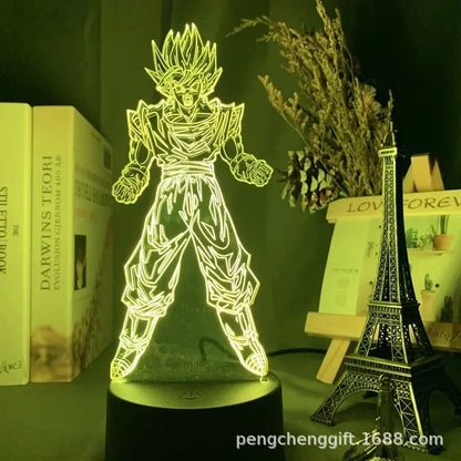 Lampe de chevet dragonball