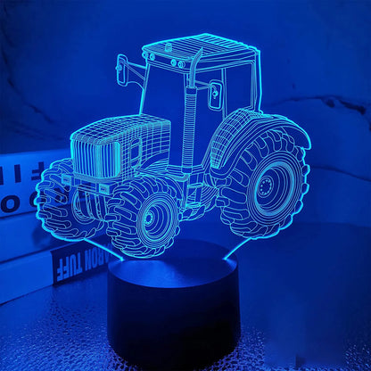 Lampe de chevet tracteur