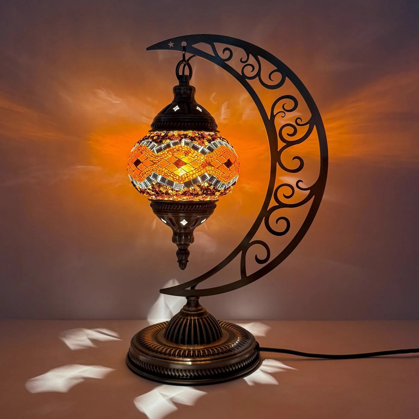 Lampe de chevet ethnique