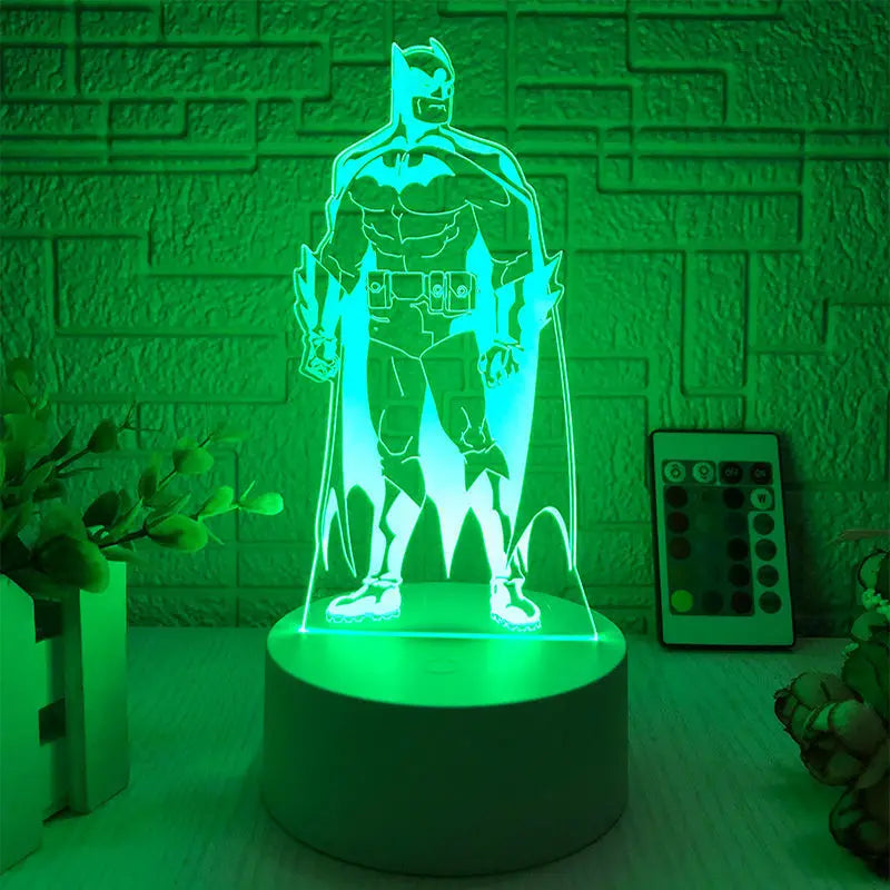 Lampe de chevet batman