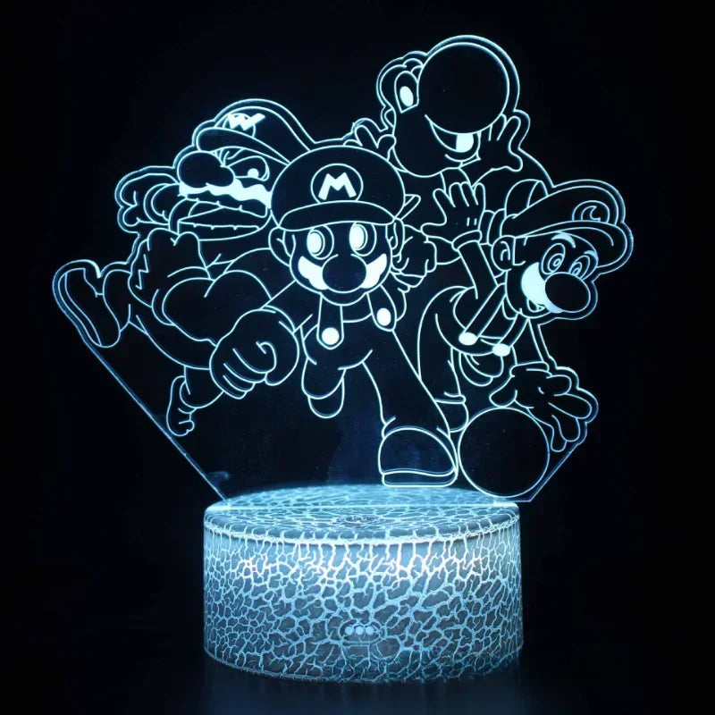 Lampe de chevet Mario