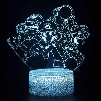 Lampe de chevet Mario