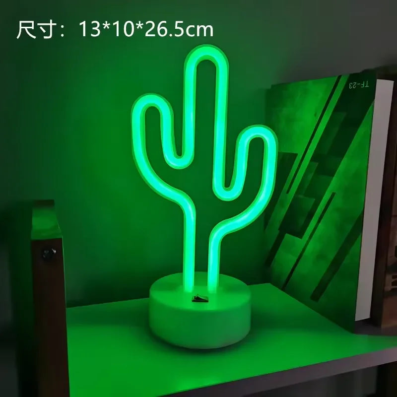 Lampe de chevet cactus