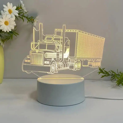 Lampe de chevet camion