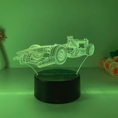 Lampe de chevet formule 1