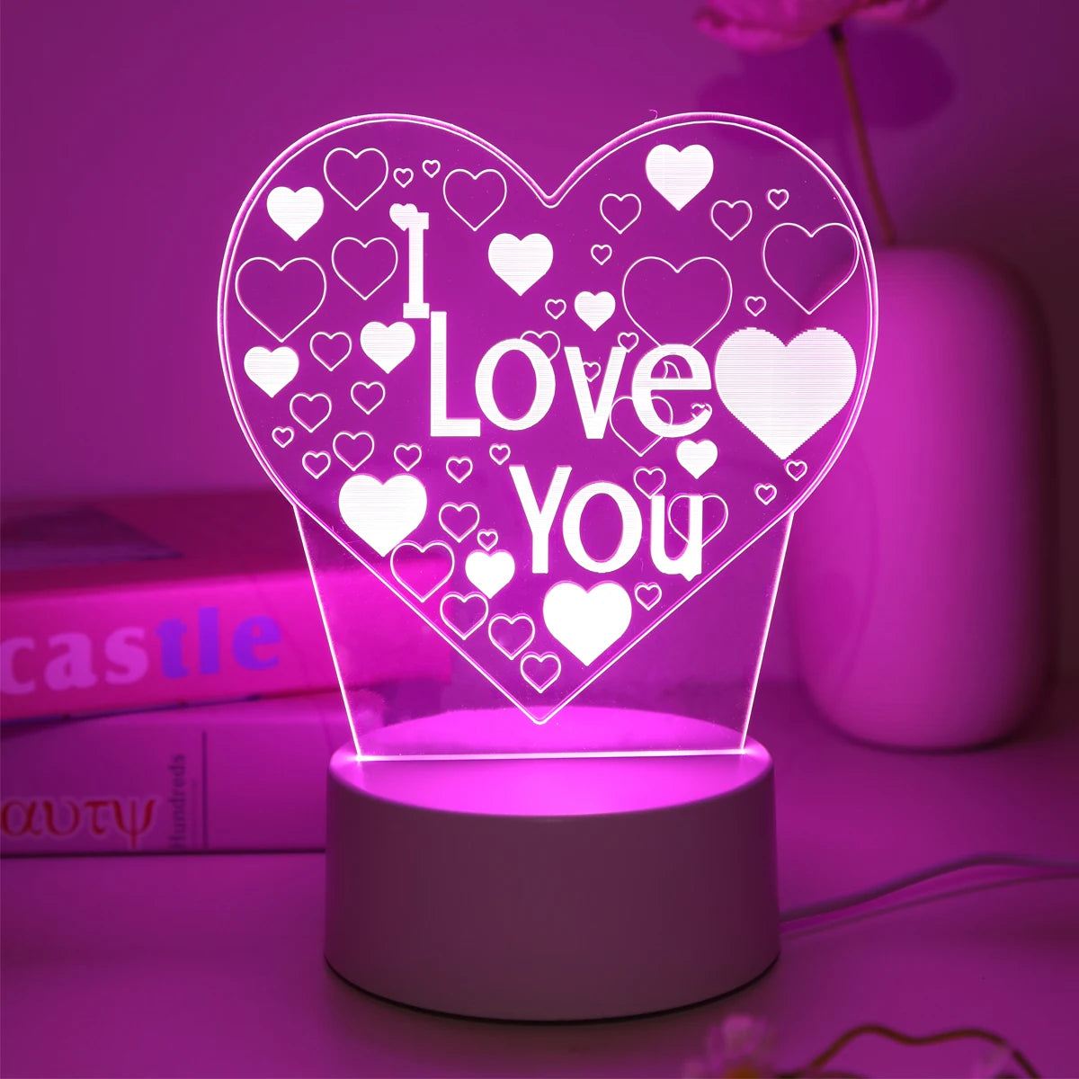 Lampe de chevet I LOVE YOU