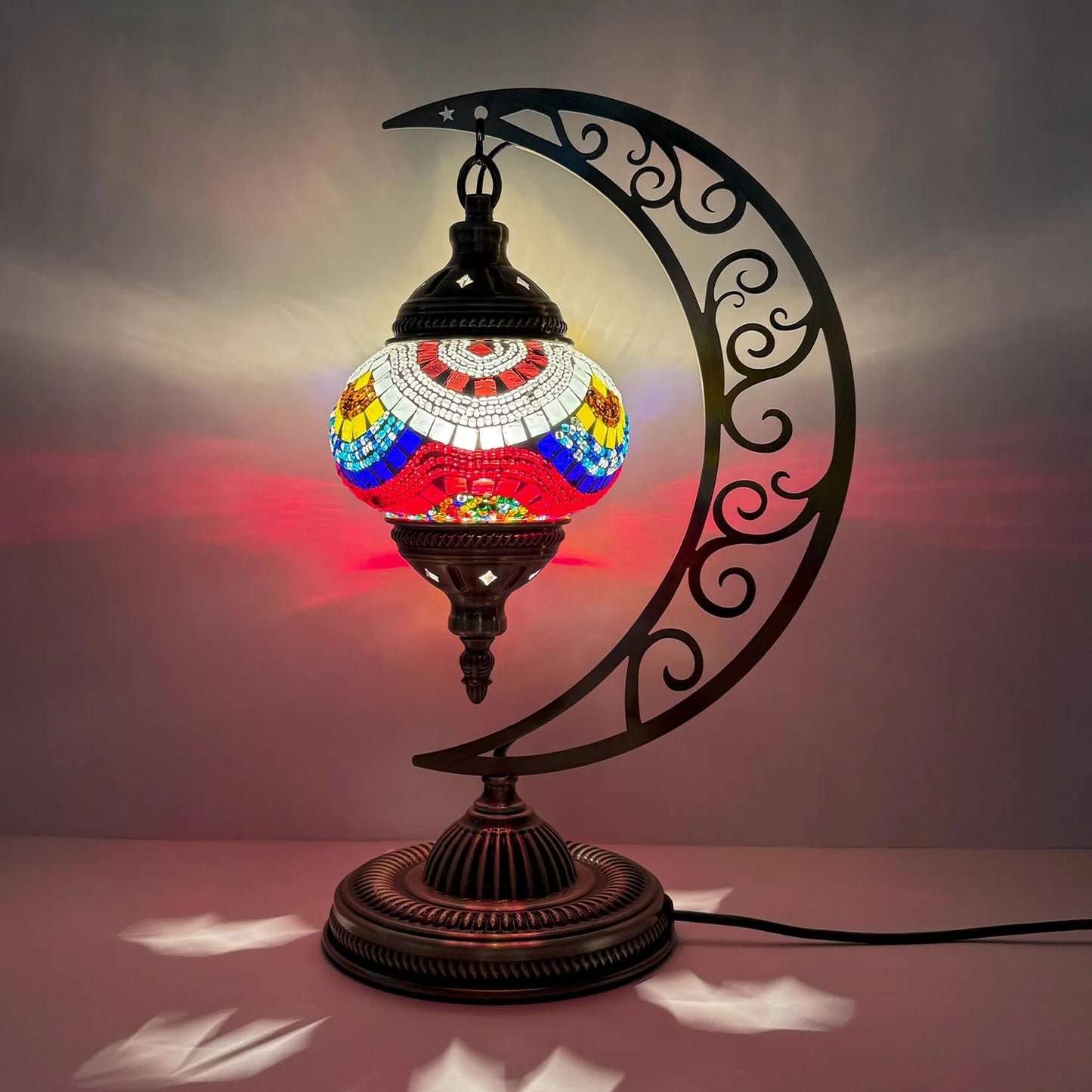 Lampe de chevet ethnique