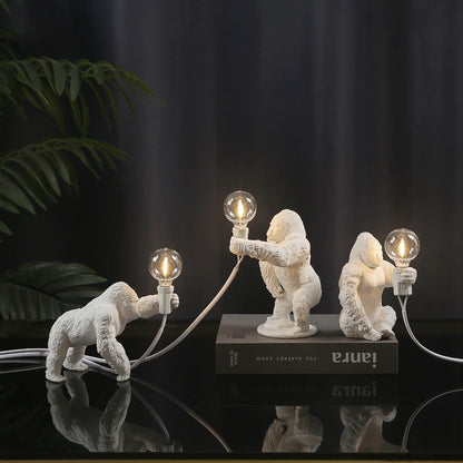 Lampe de chevet singe