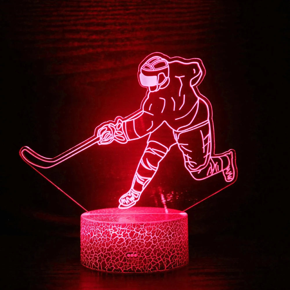Lampe de chevet Hockey