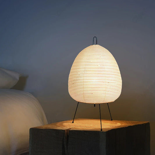 Lampe de chevet en papier