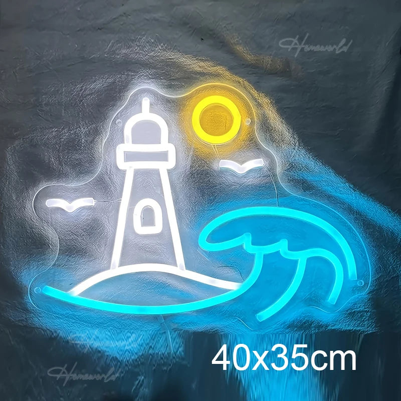 Lampe de chevet Bord de mer