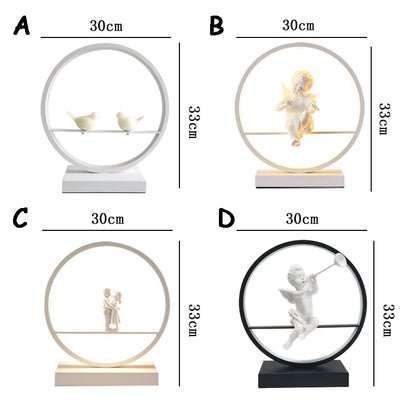 Lampe de chevet ange