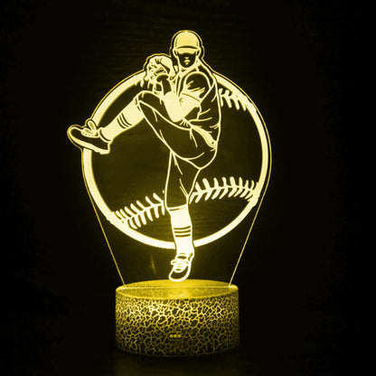 Lampe de chevet baseball