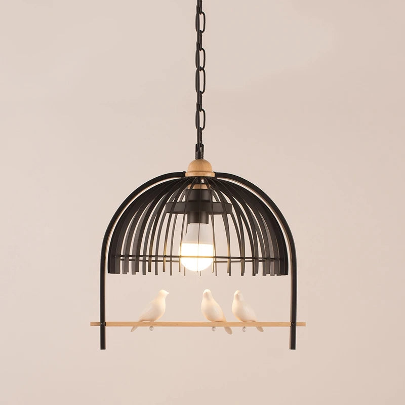 Lampe de chevet cage