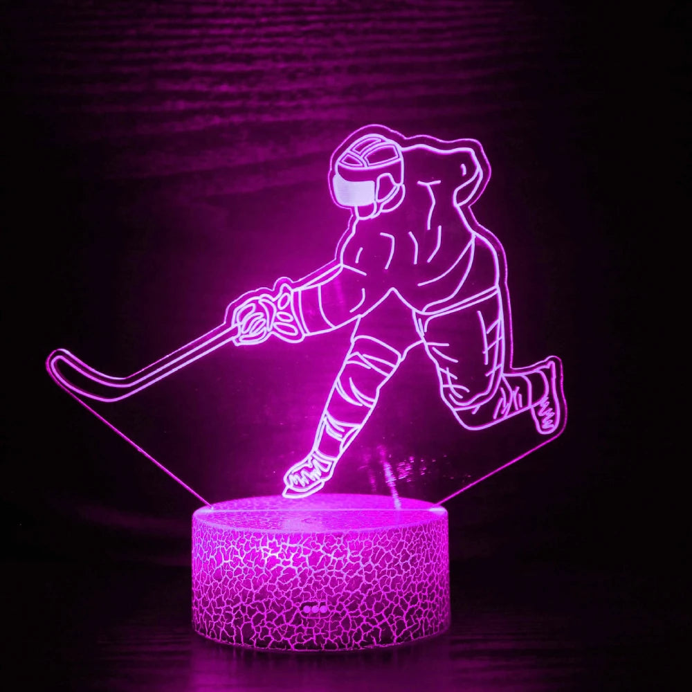 Lampe de chevet Hockey