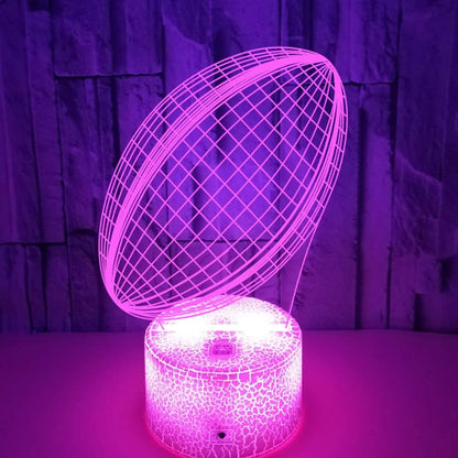 Lampe de chevet rugby