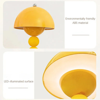 Lampe de chevet bleue