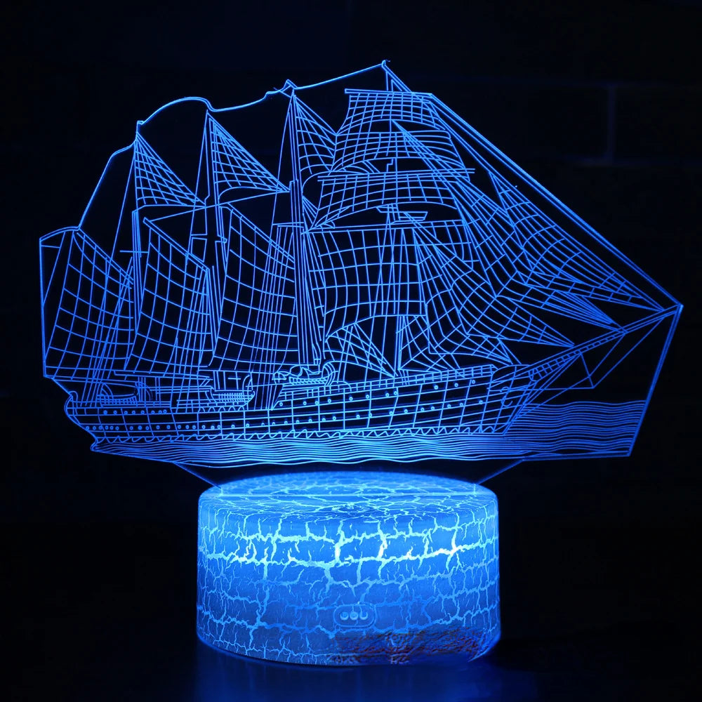 Lampe de chevet bateau