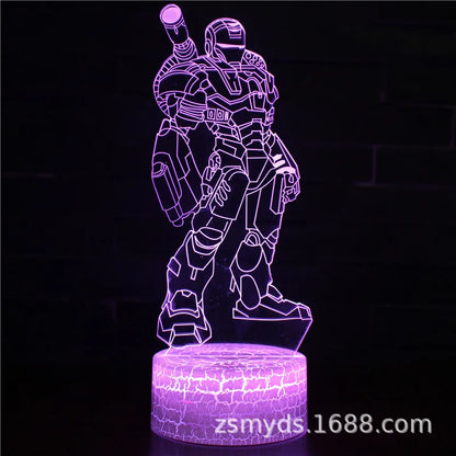 Lampe de chevet iron man