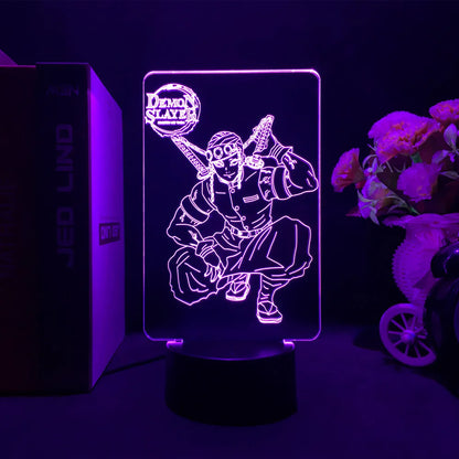 Lampe de chevet Demon Slayer