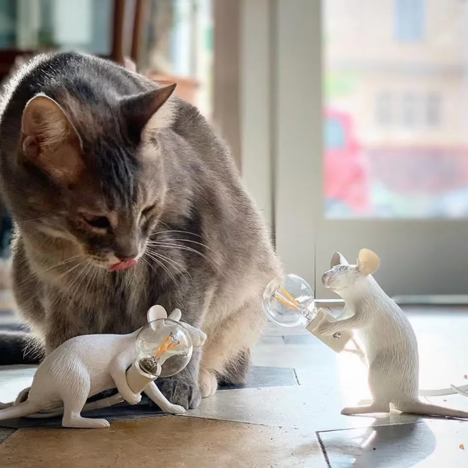 Lampe de chevet souris