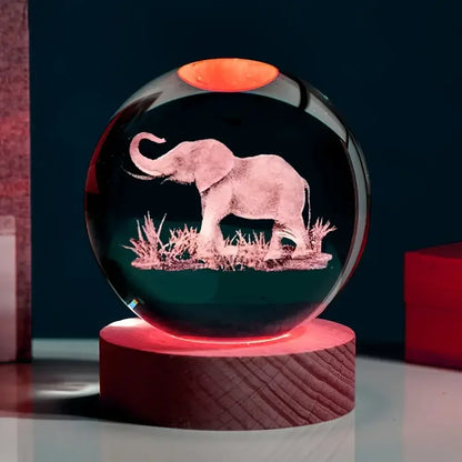 Lampe de chevet éléphant