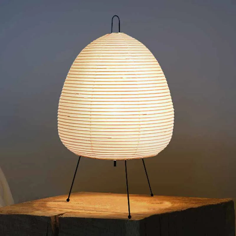 Lampe de chevet en papier