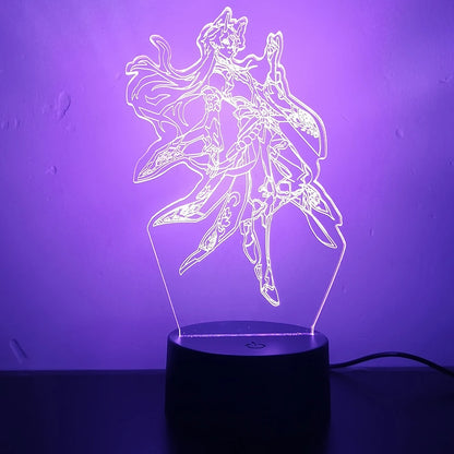 Lampe de chevet Genshin Impact