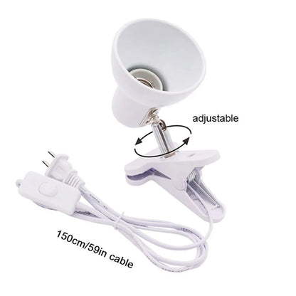 Lampe de chevet à pince